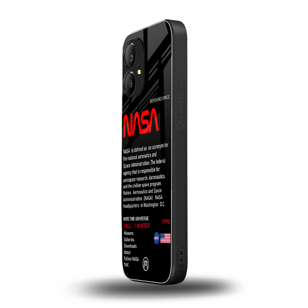 nasa project back phone cover | glass case for nothing phone 1