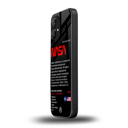 nasa project back phone cover | glass case for nothing phone 1