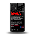 nasa project back phone cover | glass case for nothing phone 2