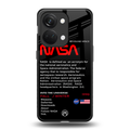 nasa project back phone cover | glass case for oneplus nord 3