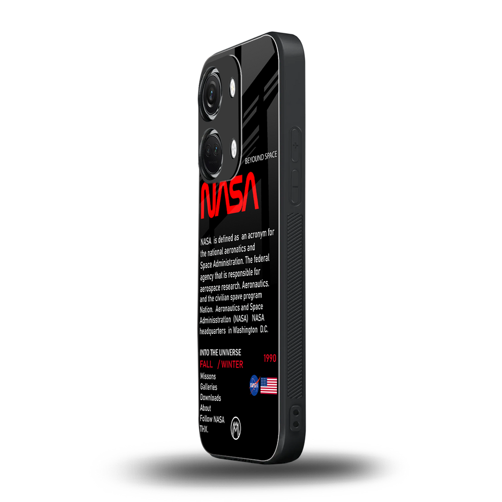 nasa project back phone cover | glass case for oneplus nord 3