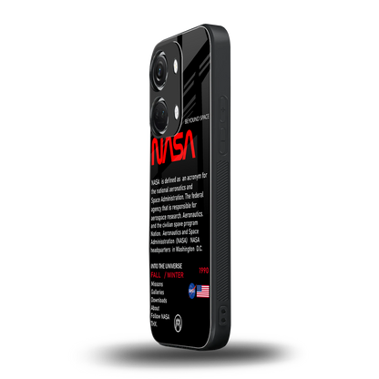 nasa project back phone cover | glass case for oneplus nord 3