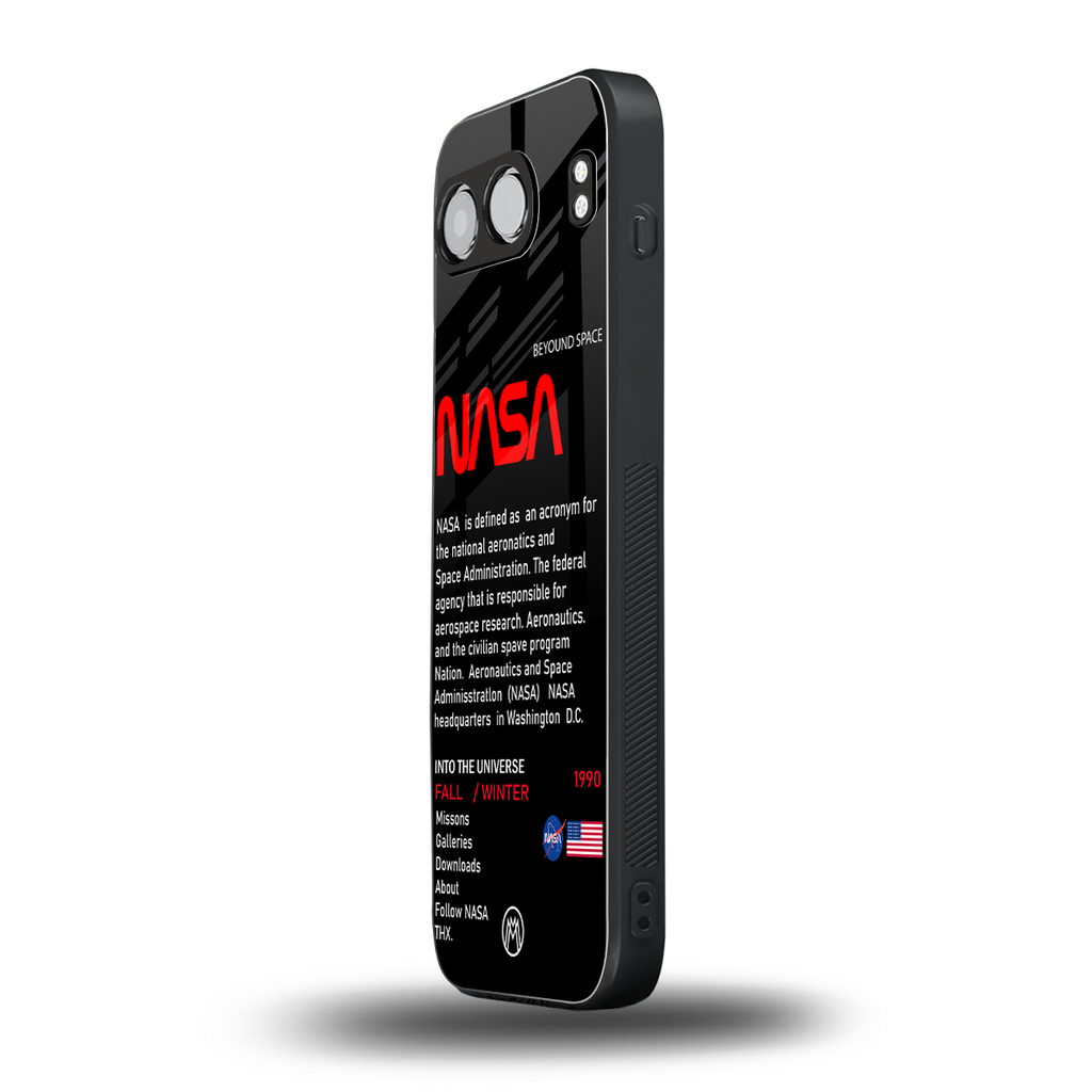 nasa project back phone cover | glass case for oneplus nord 4
