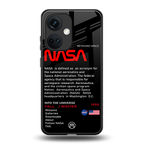 nasa project back phone cover | glass case for oneplus nord ce 3