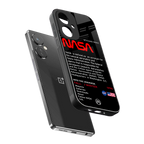 nasa project back phone cover | glass case for oneplus nord ce 3
