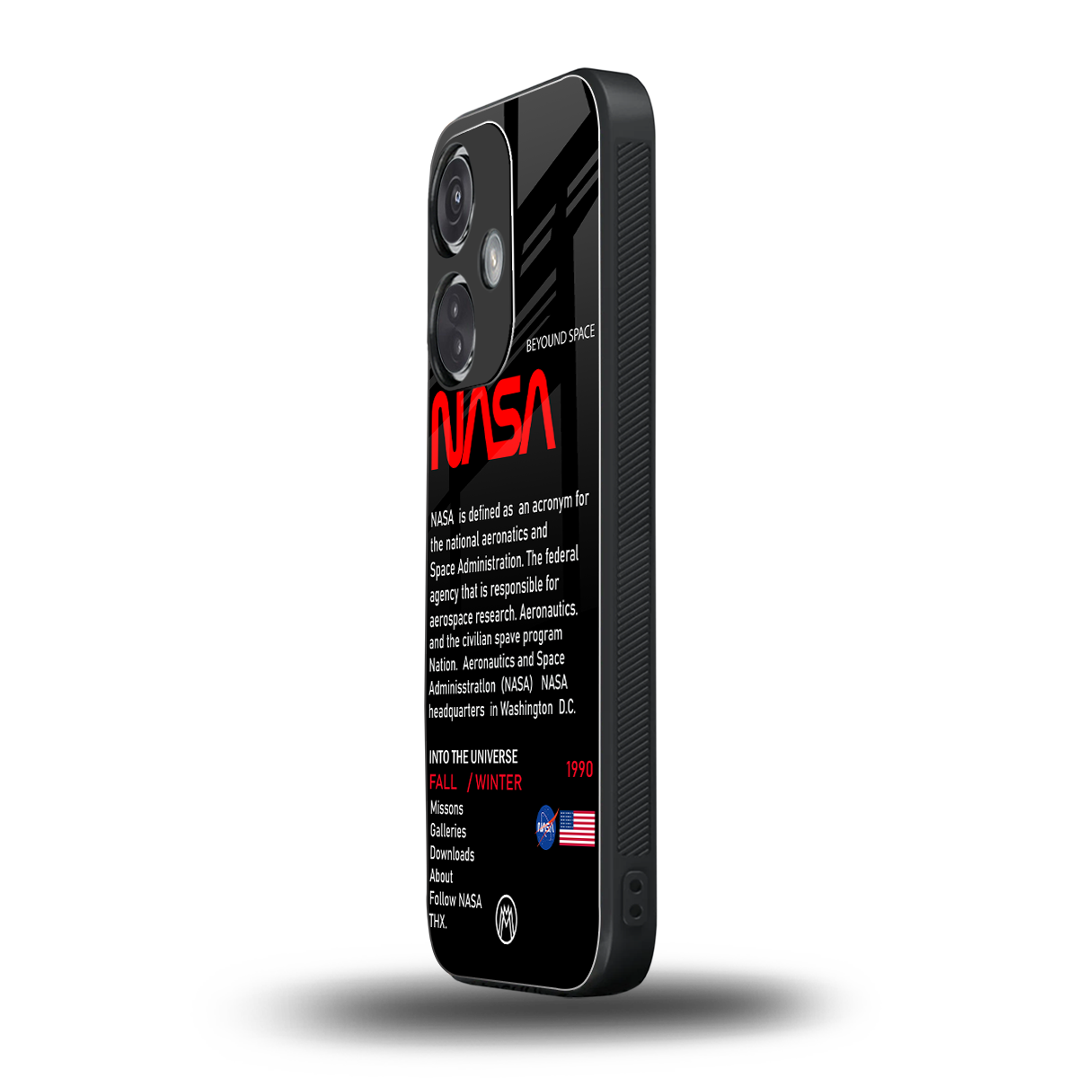 nasa project back phone cover | glass case for oneplus nord ce 3