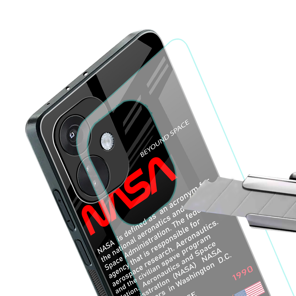 nasa project back phone cover | glass case for oneplus nord ce 3