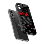 nasa project back phone cover | glass case for oneplus nord ce 4 lite
