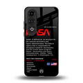 nasa project back phone cover | glass case for oneplus nord ce 4