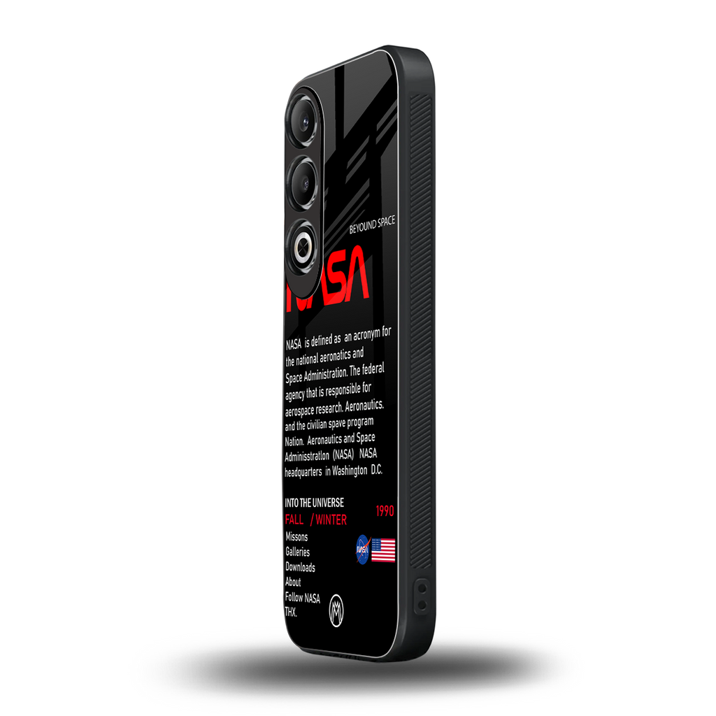 nasa project back phone cover | glass case for oneplus nord ce 4