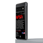 nasa project back phone cover | glass case for google pixel 6 pro