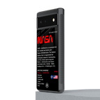 nasa project back phone cover | glass case for google pixel 6