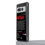 nasa project back phone cover | glass case for google pixel 7 pro