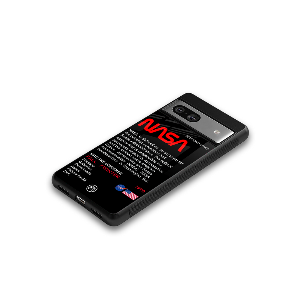 nasa project back phone cover | glass case for Google Pixel 7A