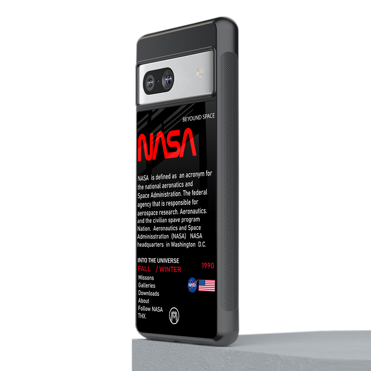 nasa project back phone cover | glass case for Google Pixel 7A
