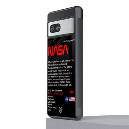 nasa project back phone cover | glass case for Google Pixel 7A