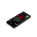 nasa project back phone cover | glass case for google pixel 8 pro