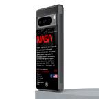 nasa project back phone cover | glass case for google pixel 8 pro