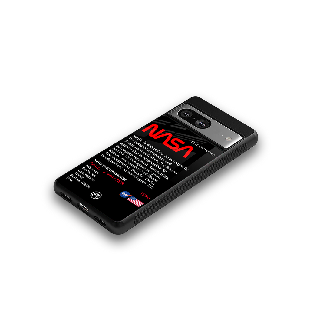 nasa project back phone cover | glass case for Google Pixel 8