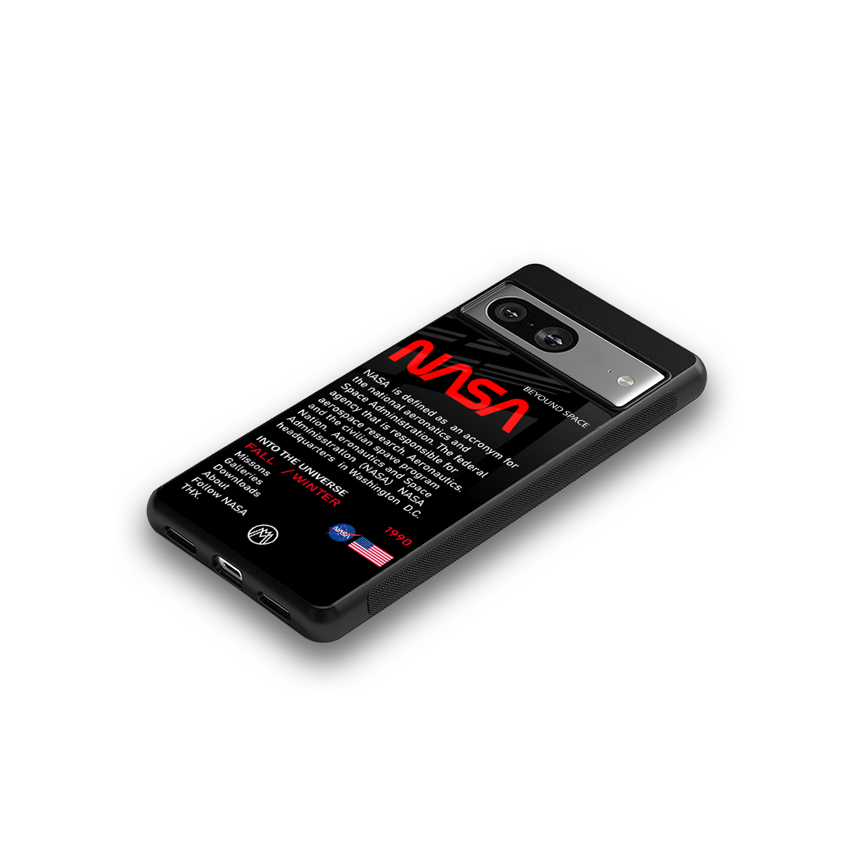 nasa project back phone cover | glass case for Google Pixel 8