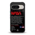 nasa project back phone cover | glass case for google pixel 9