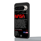 nasa project back phone cover | glass case for google pixel 9 pro