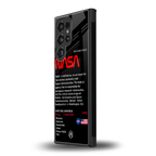 nasa project back phone cover | glass case for samsung galaxy s24 ultra