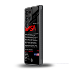nasa project back phone cover | glass case for samsung galaxy s25 ultra