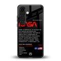 nasa project back phone cover | glass case for samsung galaxy s25 plus