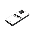 nasa white back phone cover | glass case for nothing phone 1