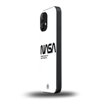 nasa white back phone cover | glass case for nothing phone 2