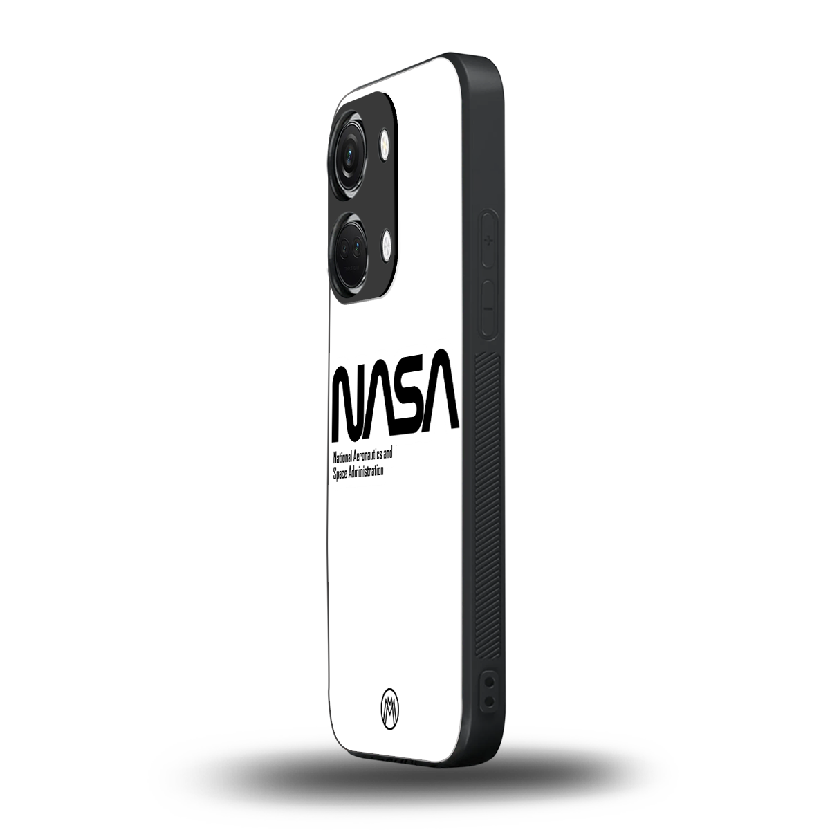 nasa white back phone cover | glass case for oneplus nord 3