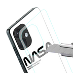 nasa white back phone cover | glass case for oneplus nord ce 3
