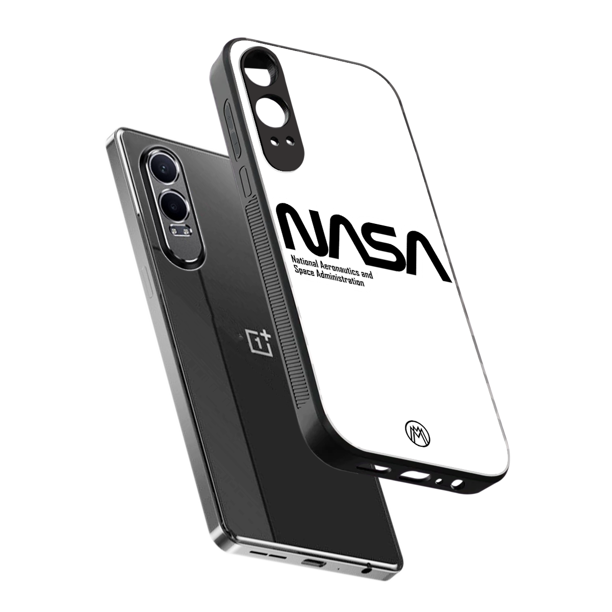 nasa white back phone cover | glass case for oneplus nord ce 4 lite