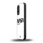 nasa white back phone cover | glass case for oneplus nord ce 4 lite