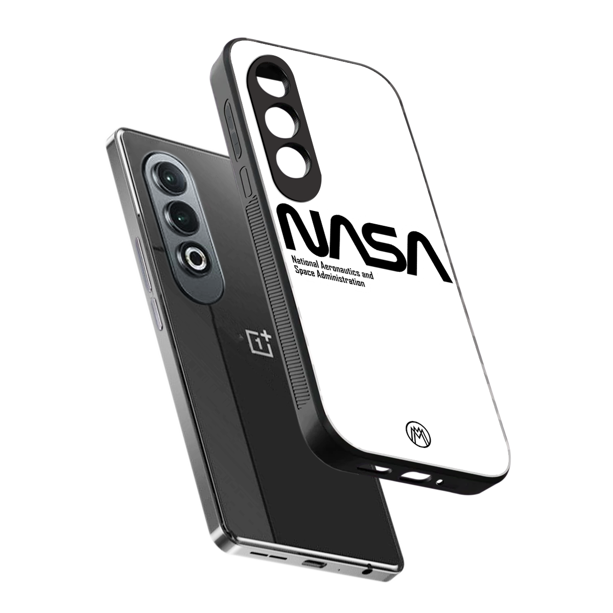 nasa white back phone cover | glass case for oneplus nord ce 4