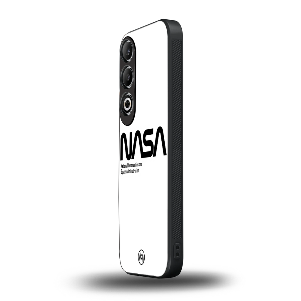 nasa white back phone cover | glass case for oneplus nord ce 4