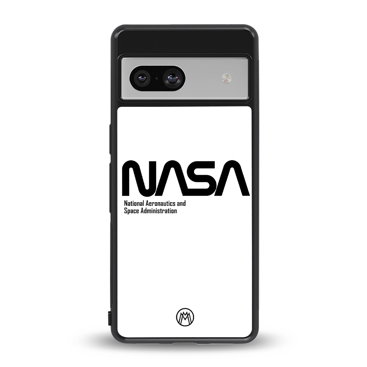 nasa white back phone cover | glass case for Google Pixel 7A