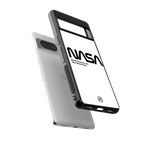 nasa white back phone cover | glass case for Google Pixel 8