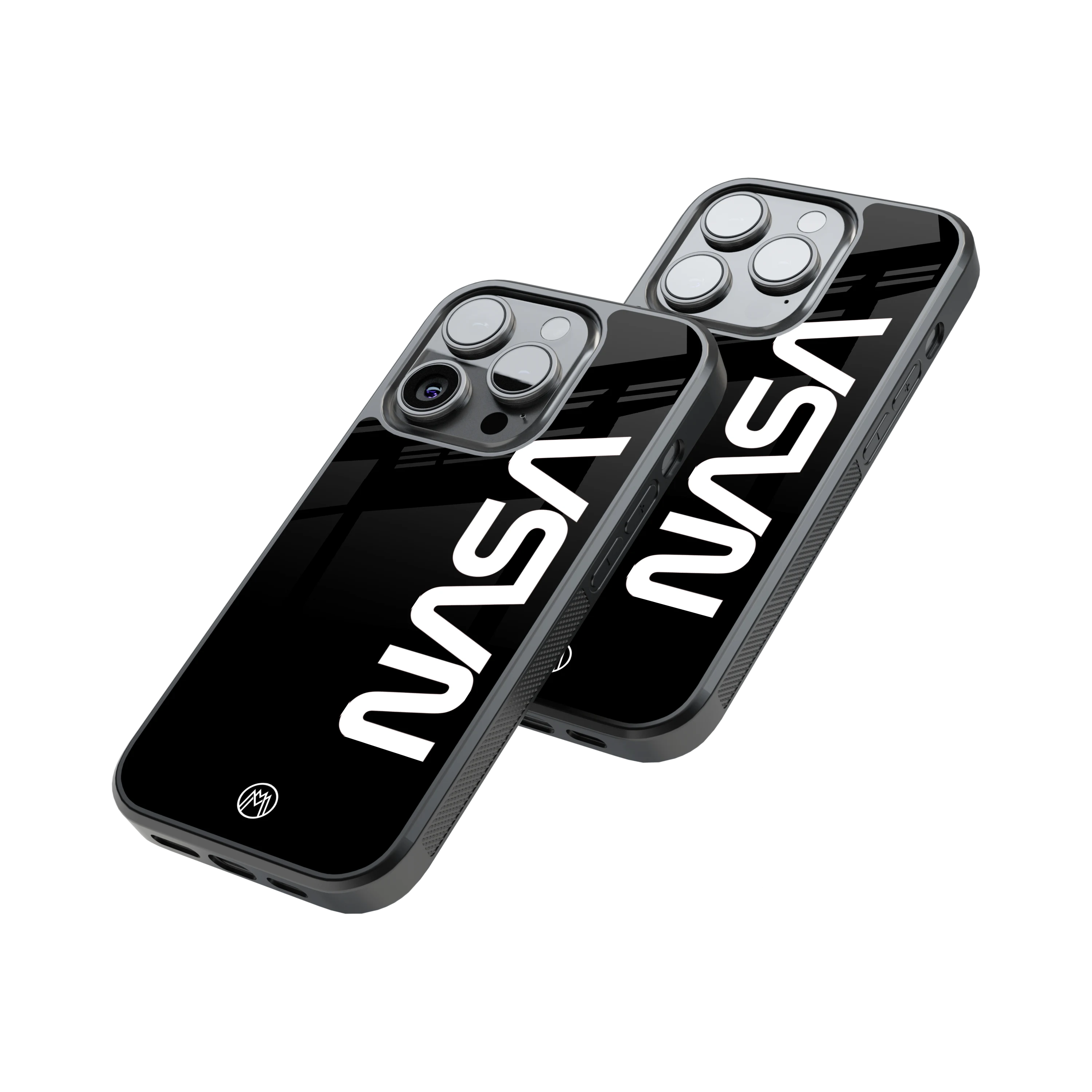Protective Glass Back Phone Case Compatible with iPhone, Samsung, OnePlus, Pixel & More