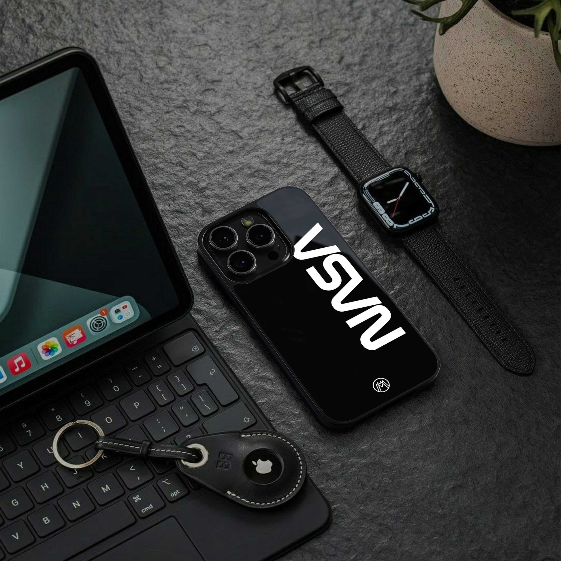 nasa black back phone cover | glass case for iphone 13 mini