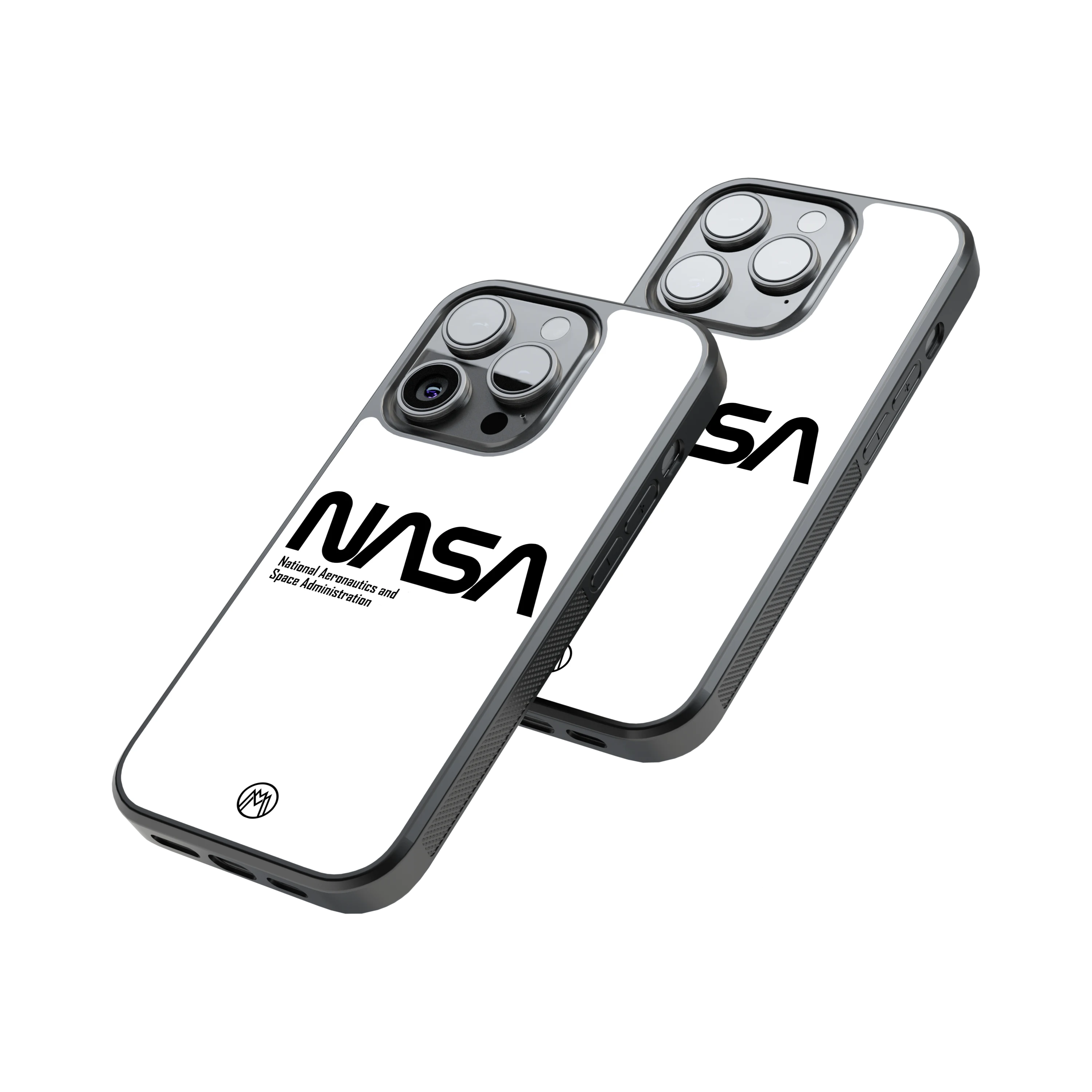 Protective Glass Back Phone Case Compatible with iPhone, Samsung, OnePlus, Pixel & More