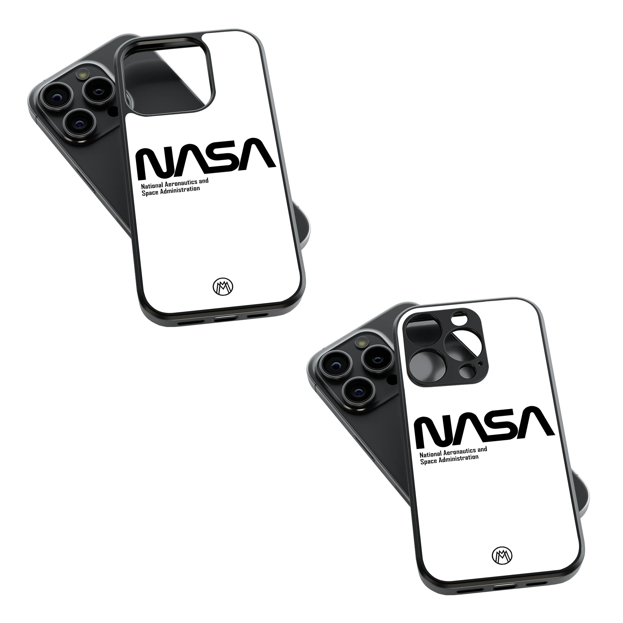 Trendy Glass Back Mobile Case for iPhone, Samsung, Redmi, OnePlus, Google Pixel, Motorola