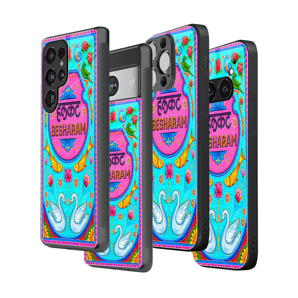 Stylish Glass Back Case for All Smartphones iPhone, Samsung, OnePlus, Pixel, Redmi, Oppo, Vivo, Motorola