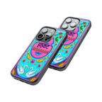 Protective Glass Back Phone Case Compatible with iPhone, Samsung, OnePlus, Pixel & More