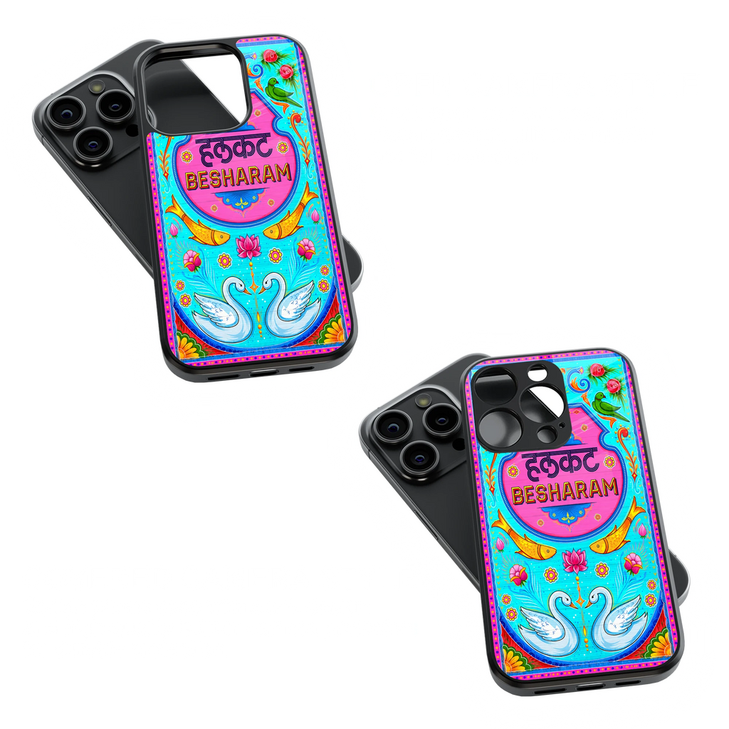 Trendy Glass Back Mobile Case for iPhone, Samsung, Redmi, OnePlus, Google Pixel, Motorola