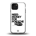 need money for porsche back phone cover | glass case for iphone 13 mini