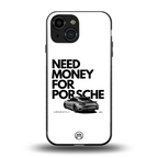 need money for porsche back phone cover | glass case for iphone 13 mini