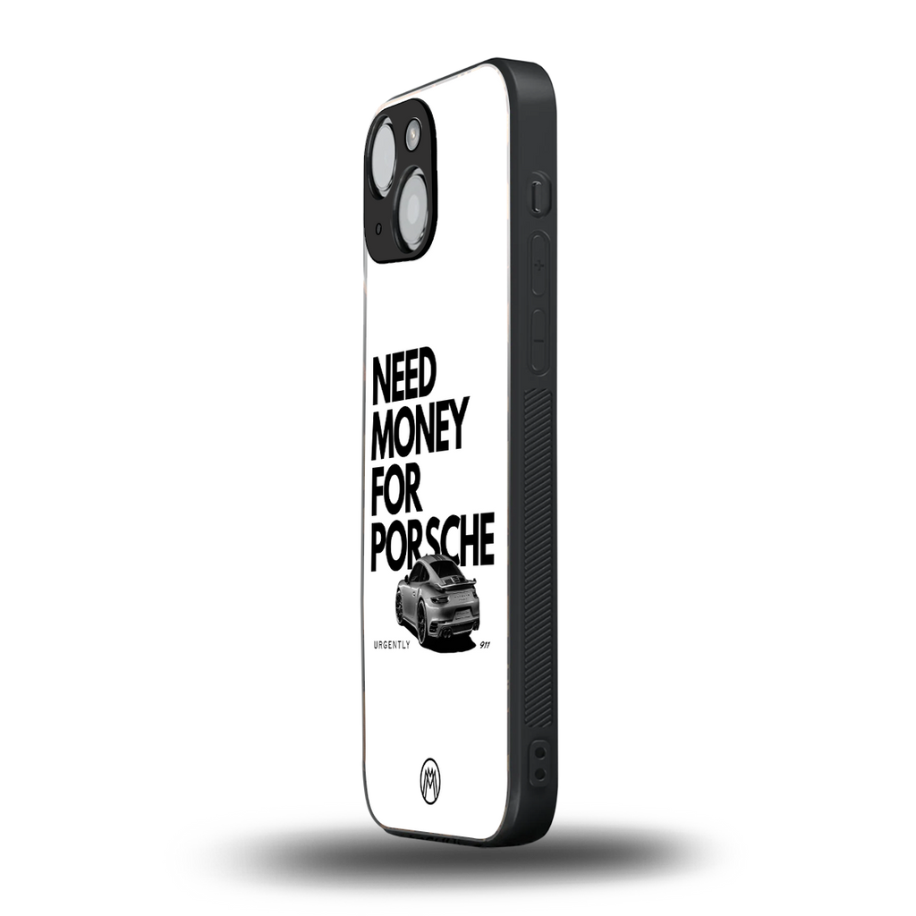 need money for porsche back phone cover | glass case for iphone 13 mini