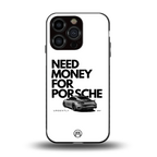 need money for porsche back phone cover | glass case for iphone 13 pro